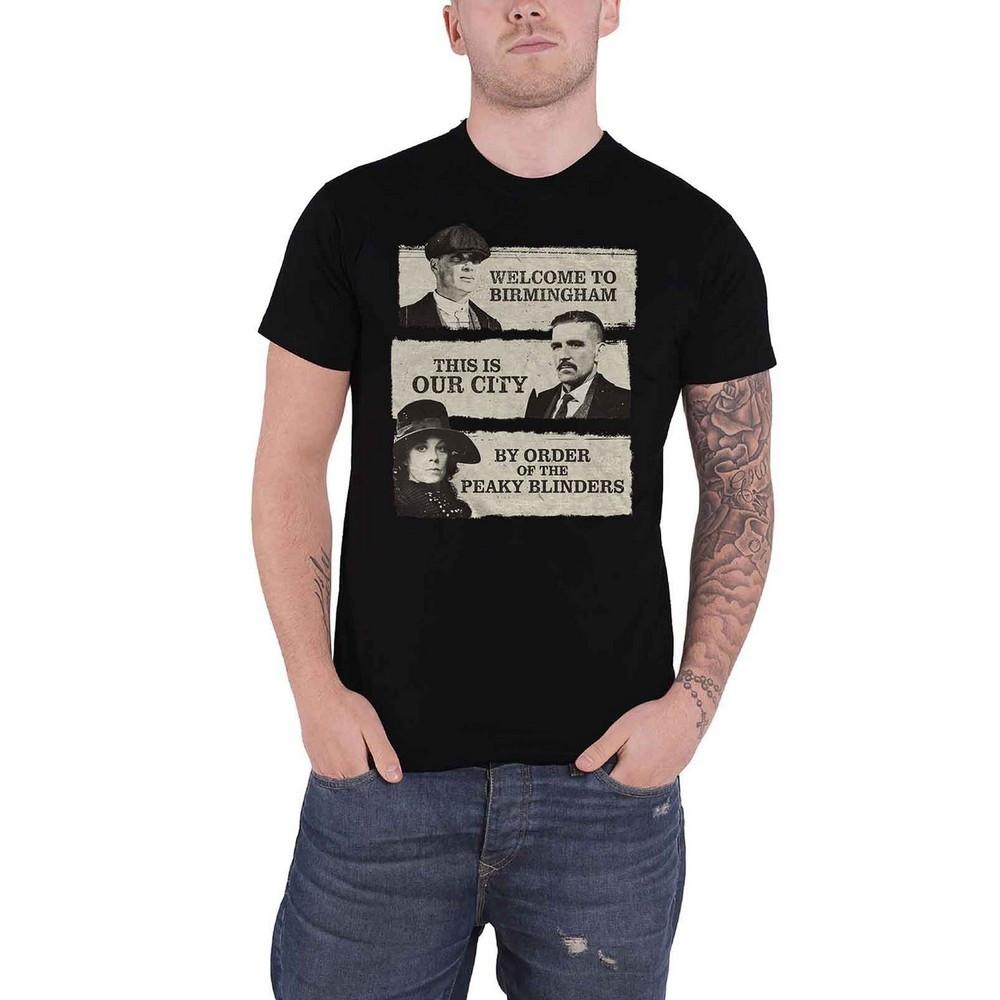 Peaky Blinders This Is Our City Print T-Shirt
