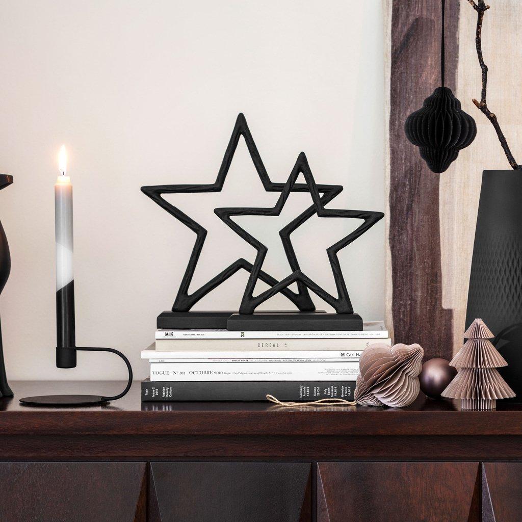 Villeroy&Boch Stern groß Black XMAS