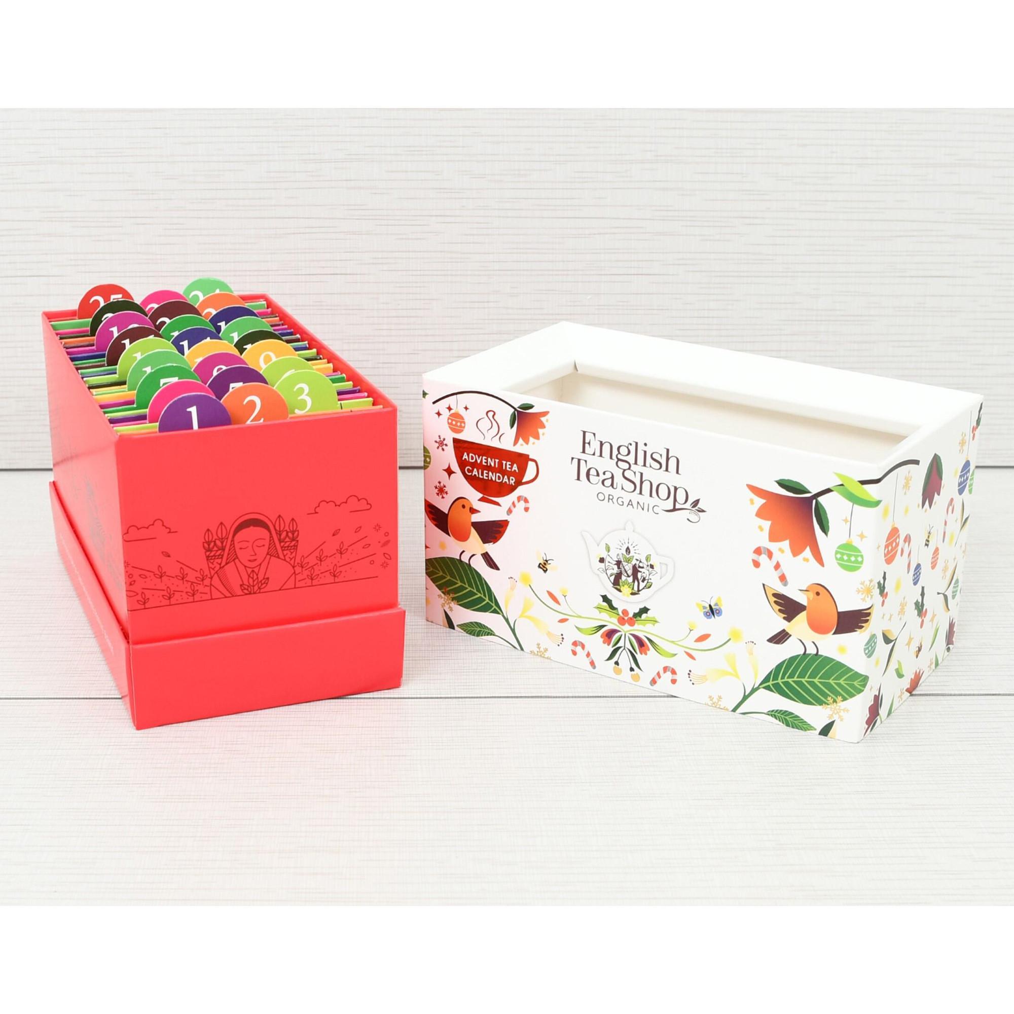English Tea Shop XMAS Adventskalender mit 25 Teebeuteln