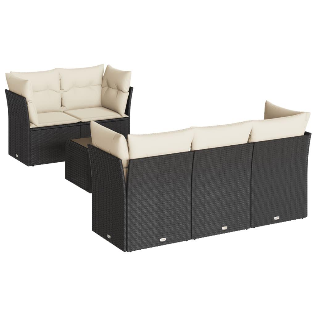 VidaXL Garten sofagarnitur poly-rattan