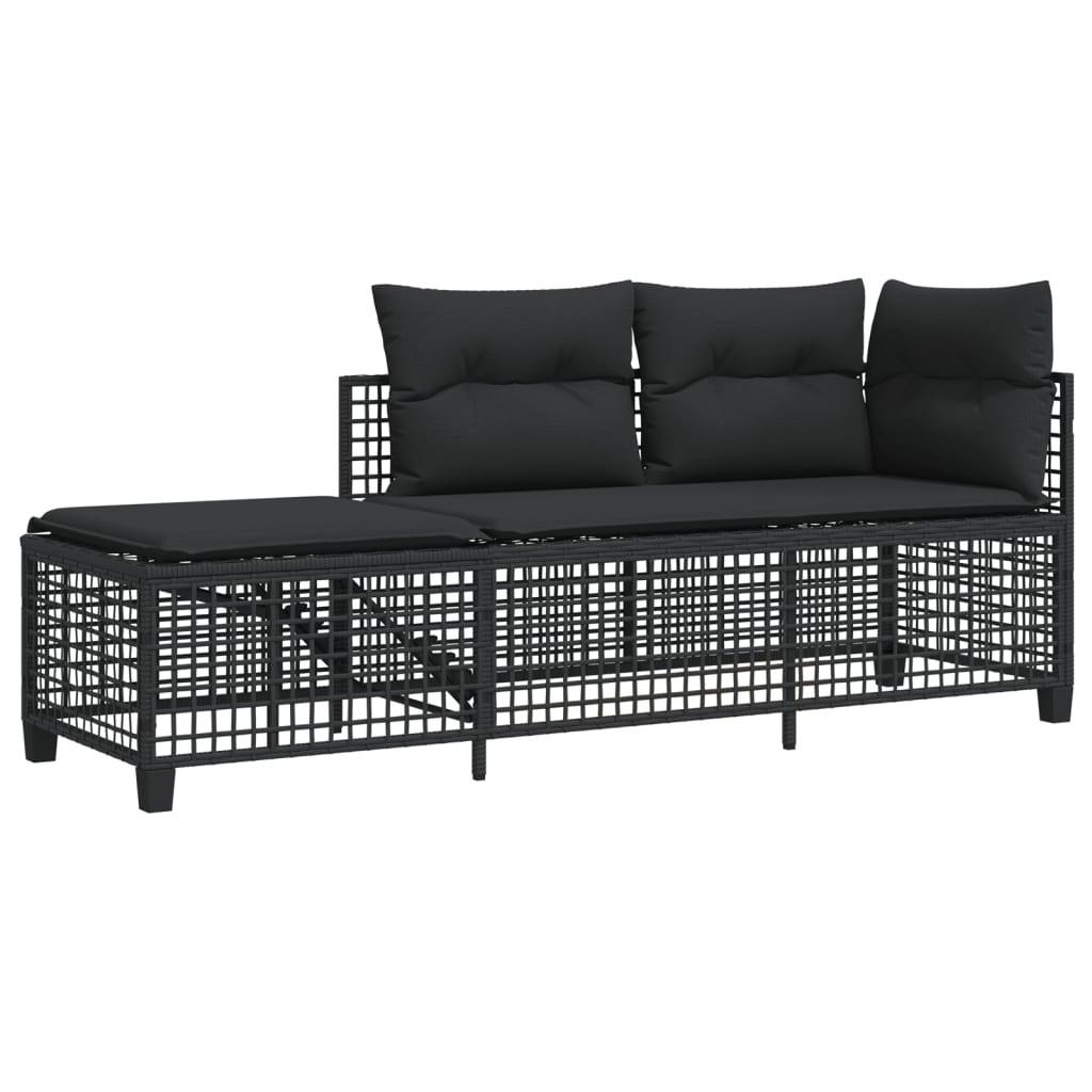 VidaXL Garten sofagarnitur poly-rattan
