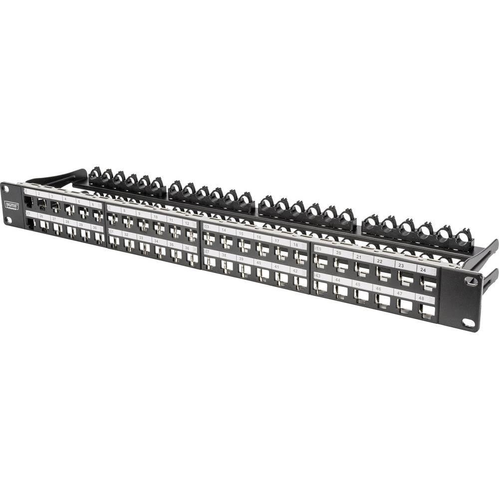 Digitus 48 Port Modulares Patch Panel, geschirmt