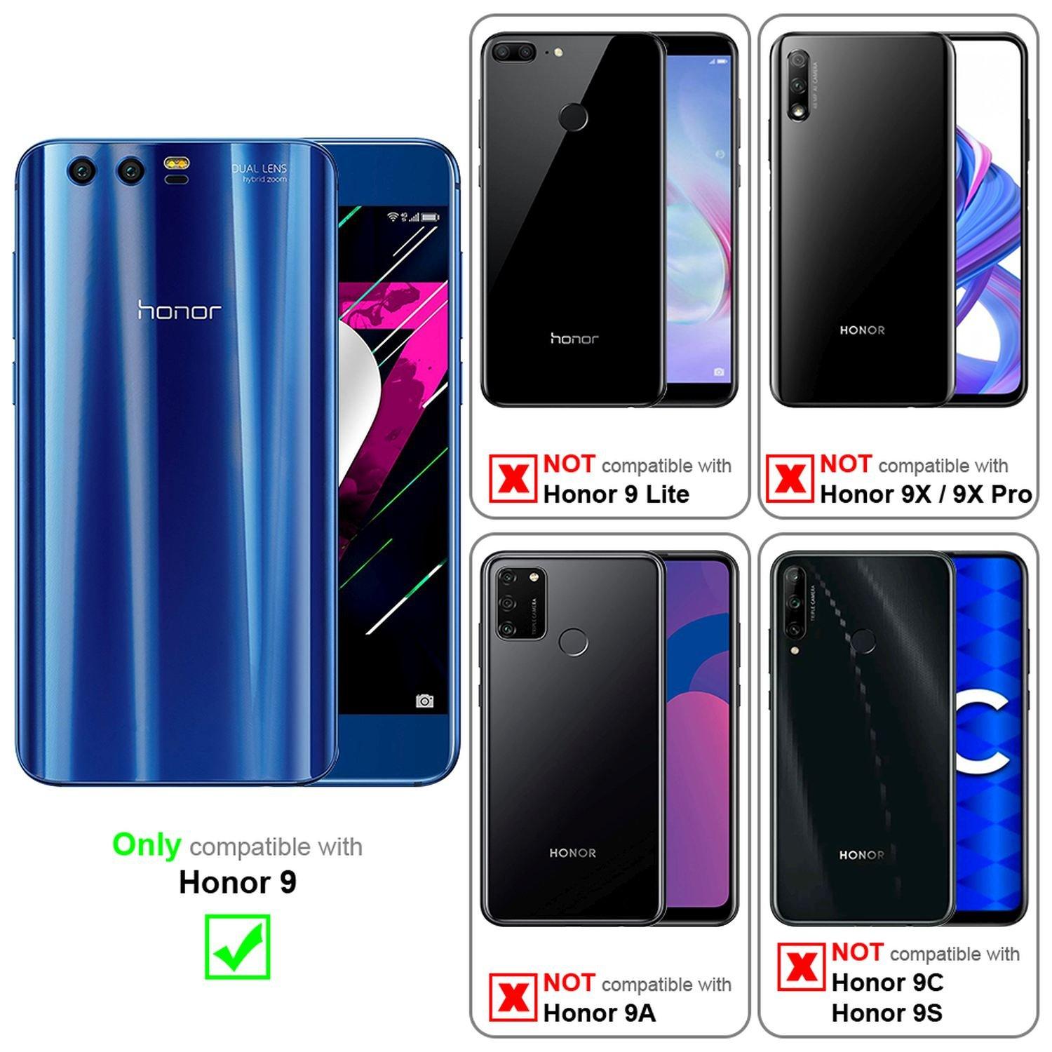 Cadorabo Hülle für Honor 9 TPU Silikon Matt