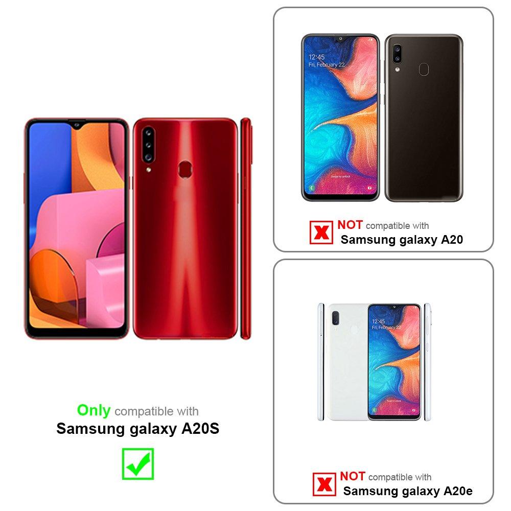 Cadorabo Hülle für Samsung Galaxy A20s TPU Silikon Frosted