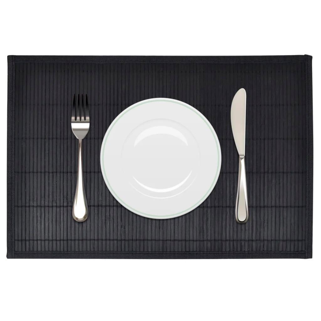 VidaXL Tischset bambus