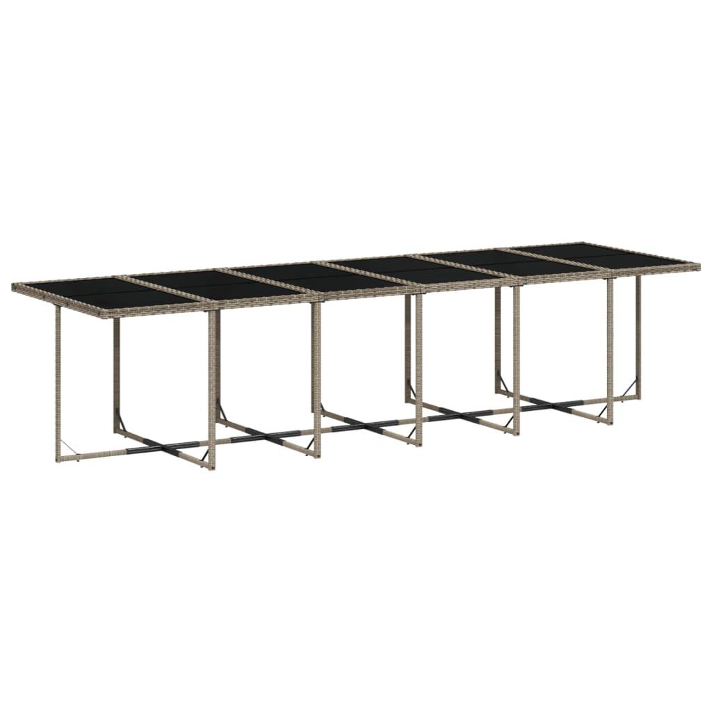 VidaXL Garten essgruppe poly-rattan