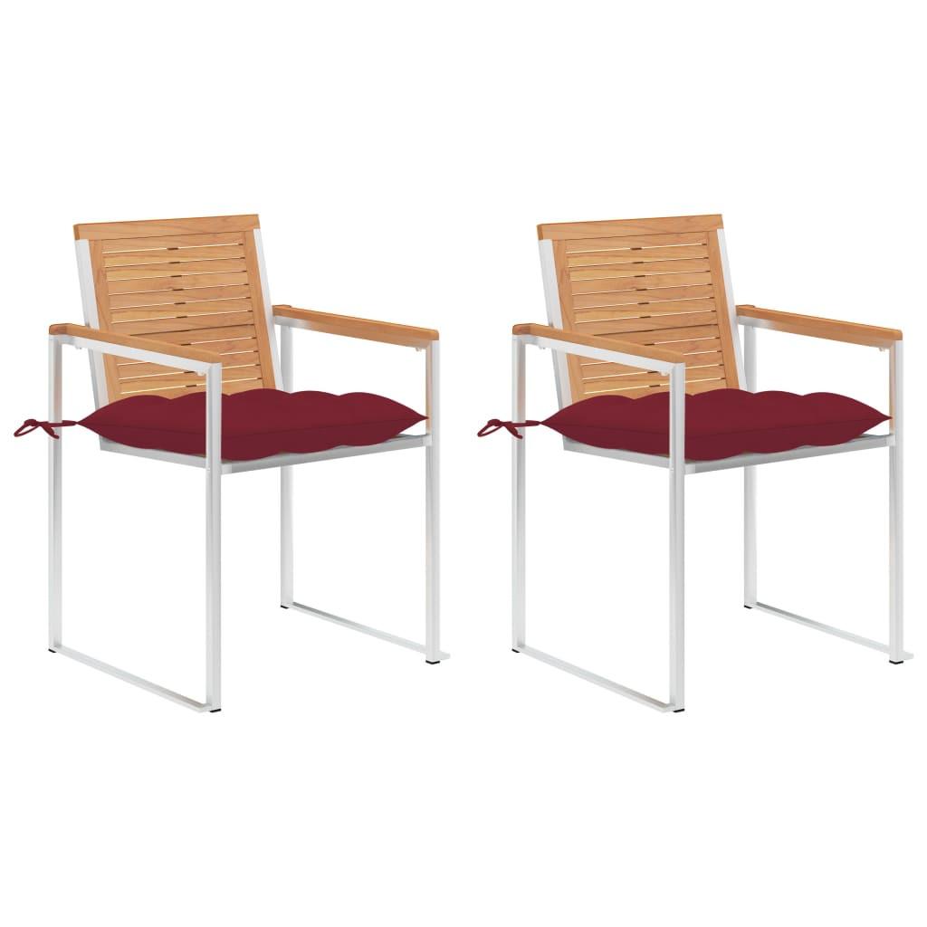 VidaXL Gartenstuhl holz