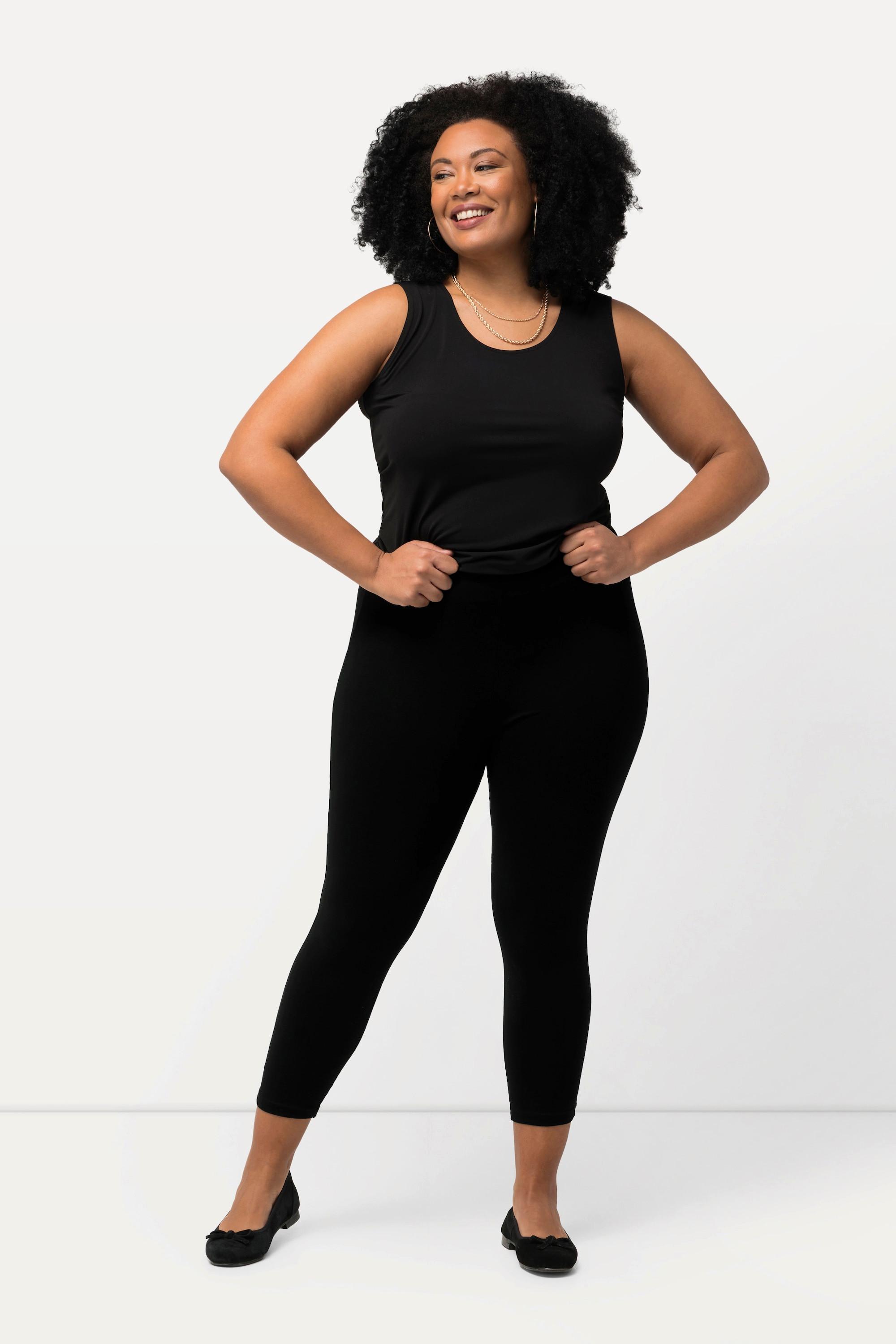 Ulla Popken 7/8 Leggings elastischer Bund