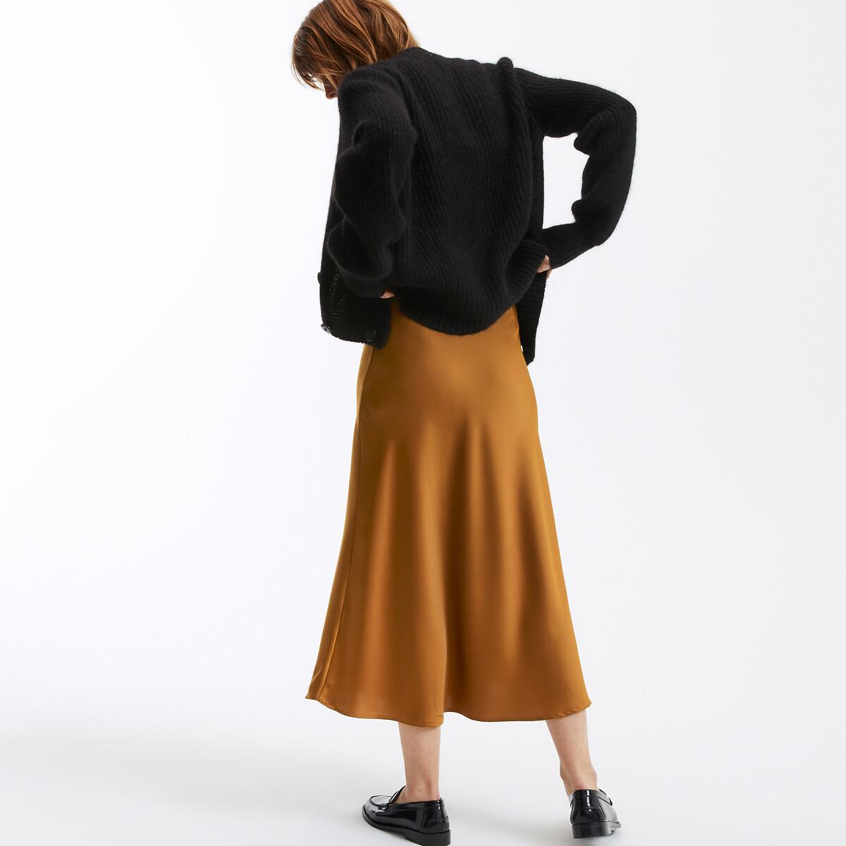 La Redoute Collections Langer Signature Satinrock MARION