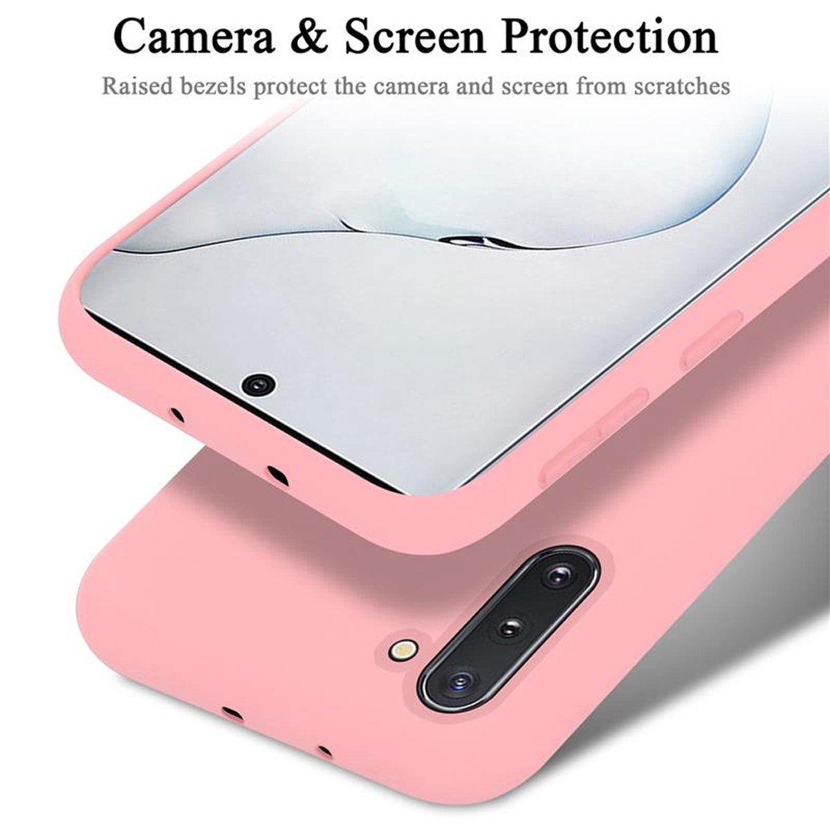 Cadorabo Hülle für Samsung Galaxy NOTE 10 TPU Silikon Liquid