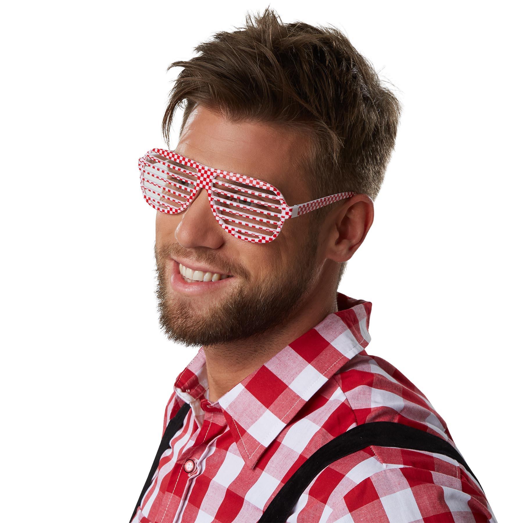 Tectake Party-Gitterbrille