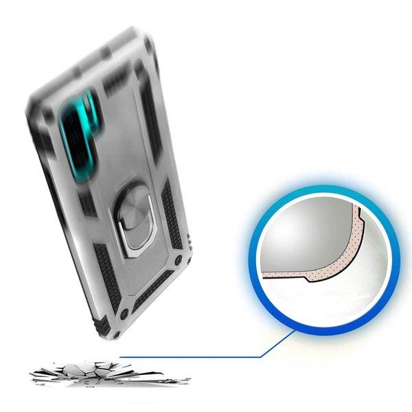 Avizar Stoßfeste Hülle Huawei P30 Pro Silber