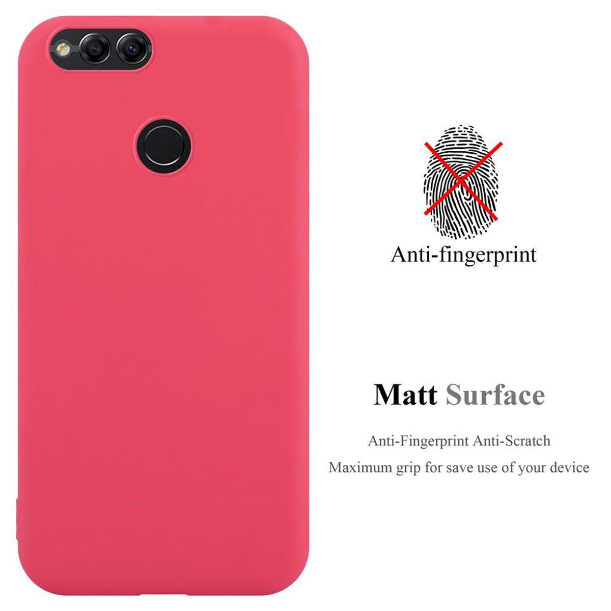 Cadorabo Hülle für Honor 7X TPU Silikon Candy