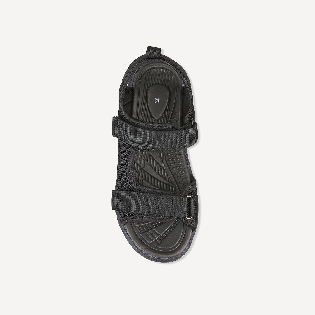 La Redoute Collections Sandalen mit Klettverschluss