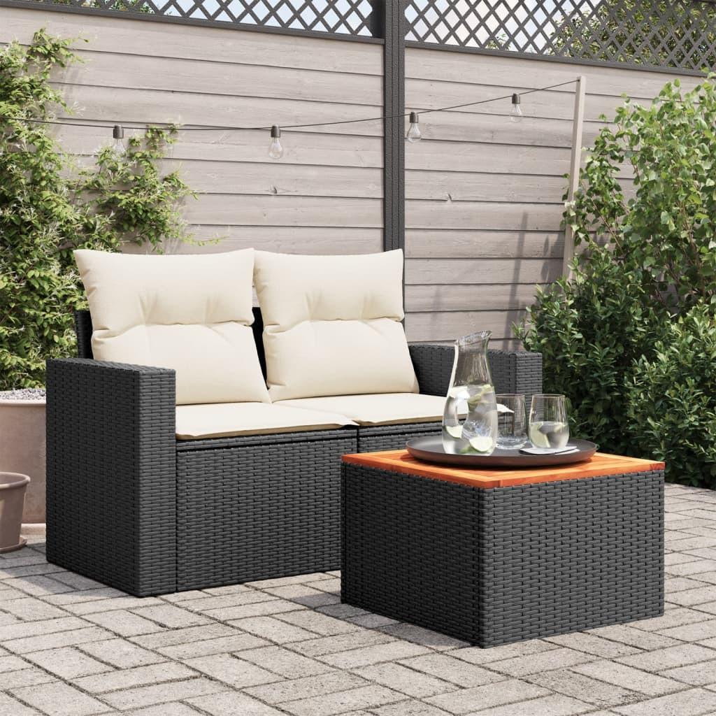 VidaXL Gartentisch poly-rattan