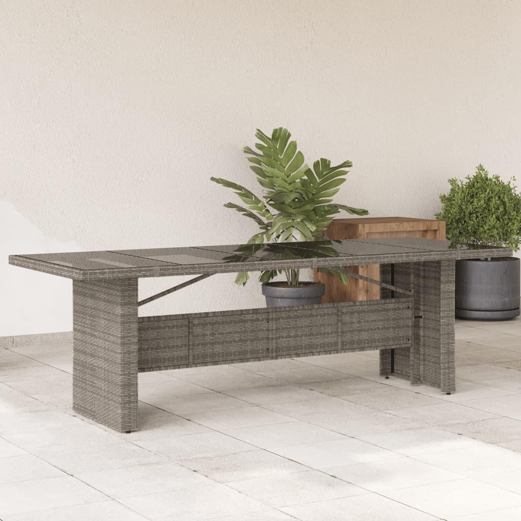 VidaXL Gartentisch poly-rattan