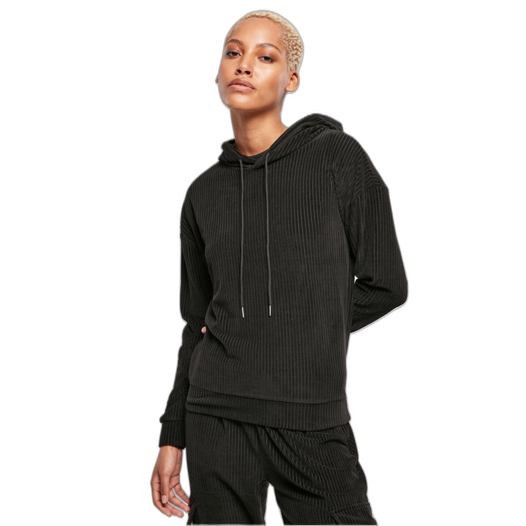 URBAN CLASSICS kapuzenpullover aus cord