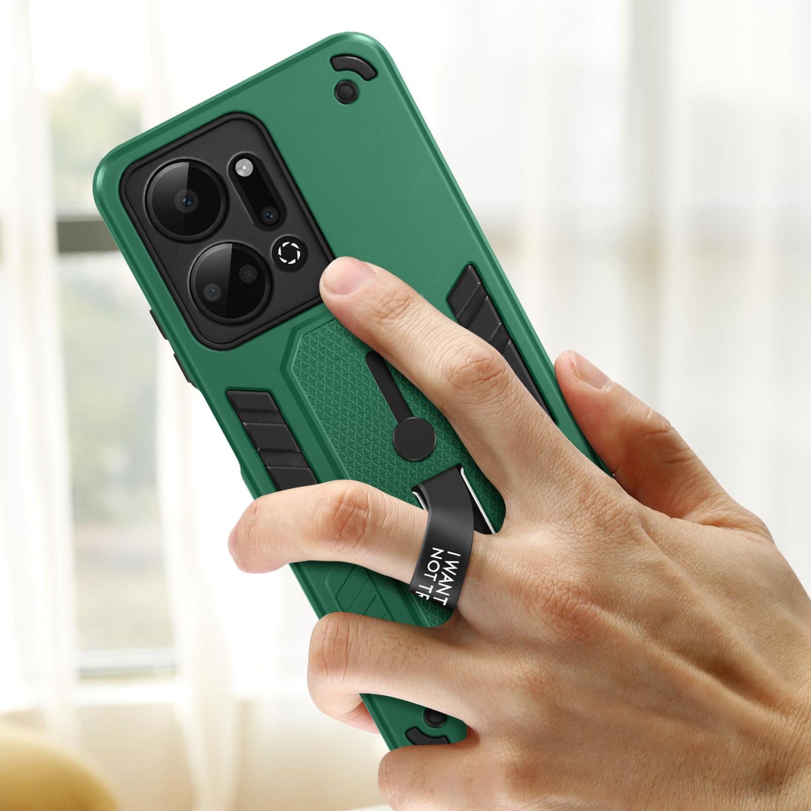 Avizar Stoßfeste Schutzhülle Honor X7a Grün