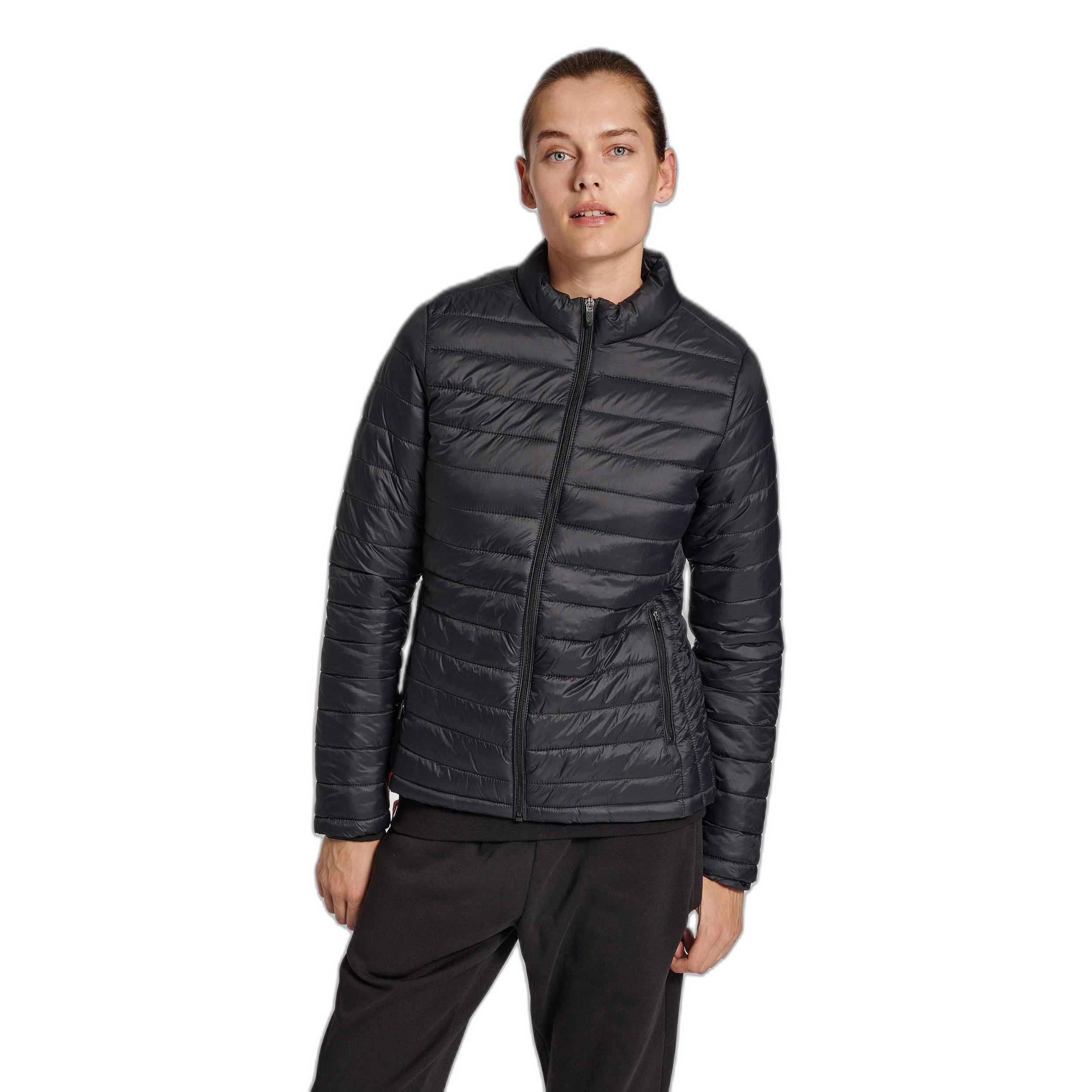 Hummel damen-daunenjacke red