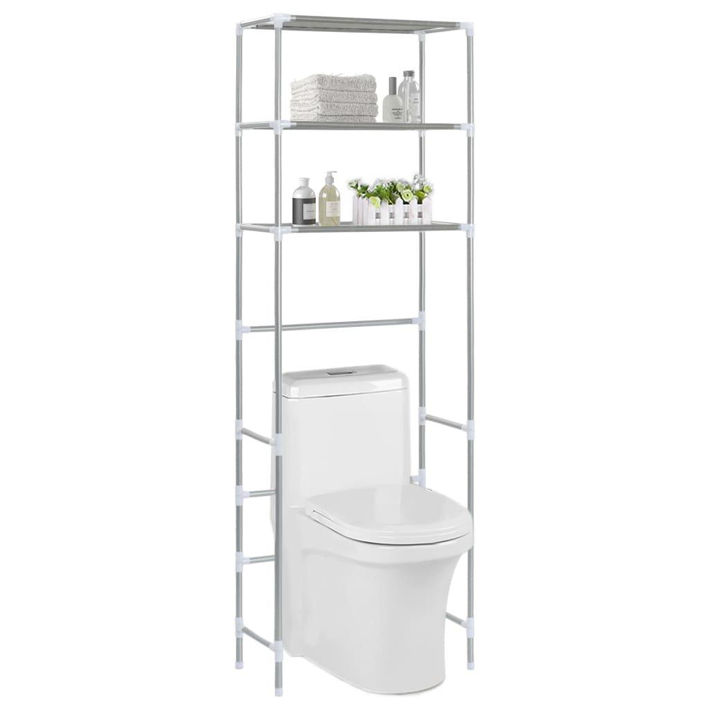 VidaXL Regal toilette edelstahl