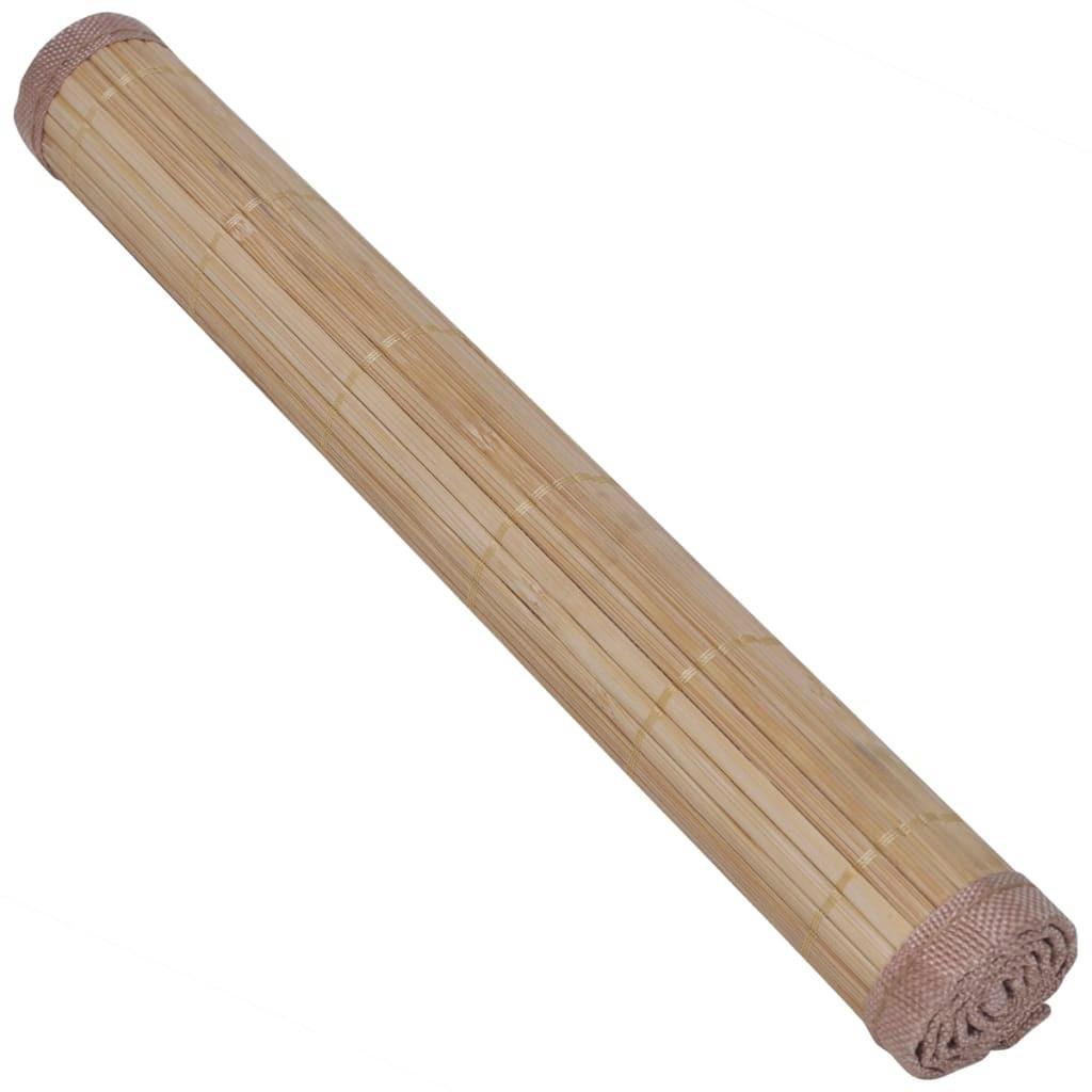 VidaXL Tischset bambus