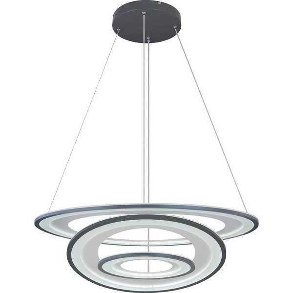mutoni Hängeleuchte Torrelle Metall graphit 1xLED