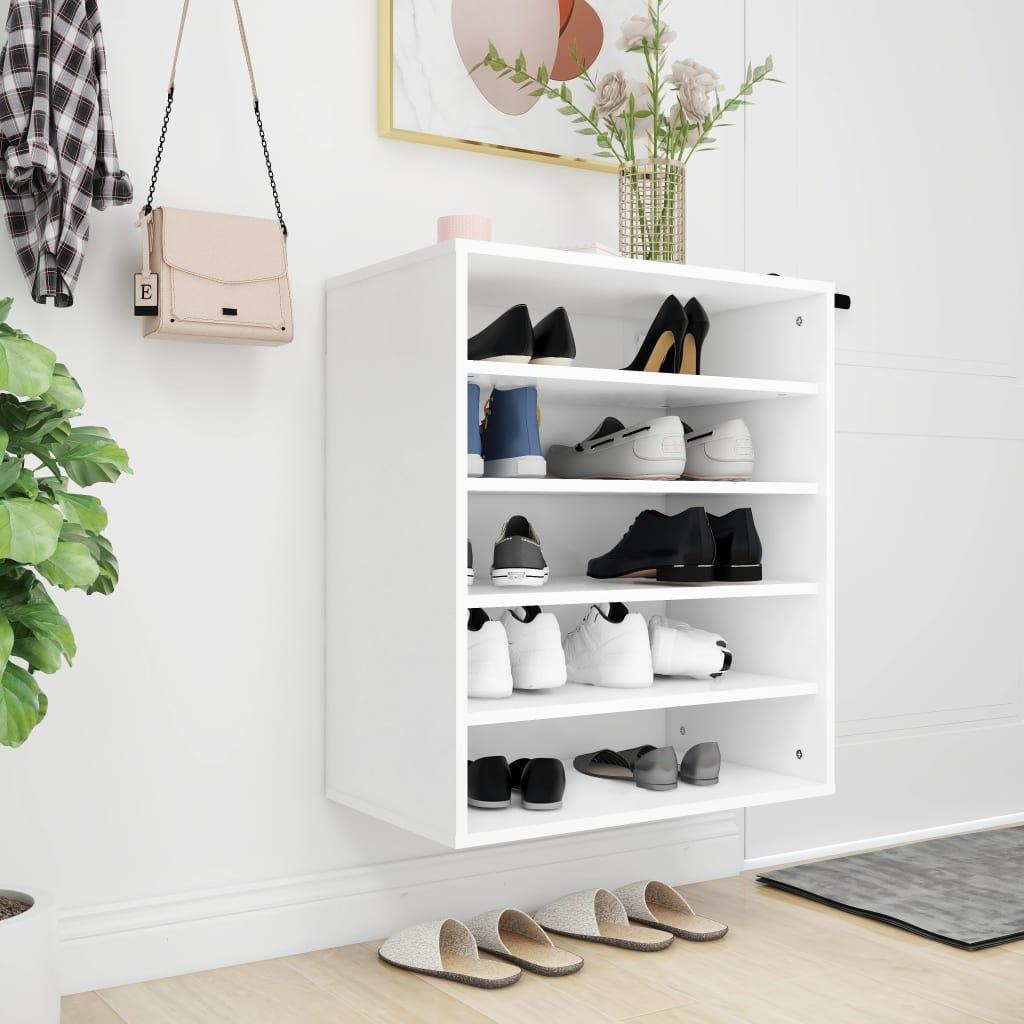 VidaXL Wand-schuhschrank holzwerkstoff