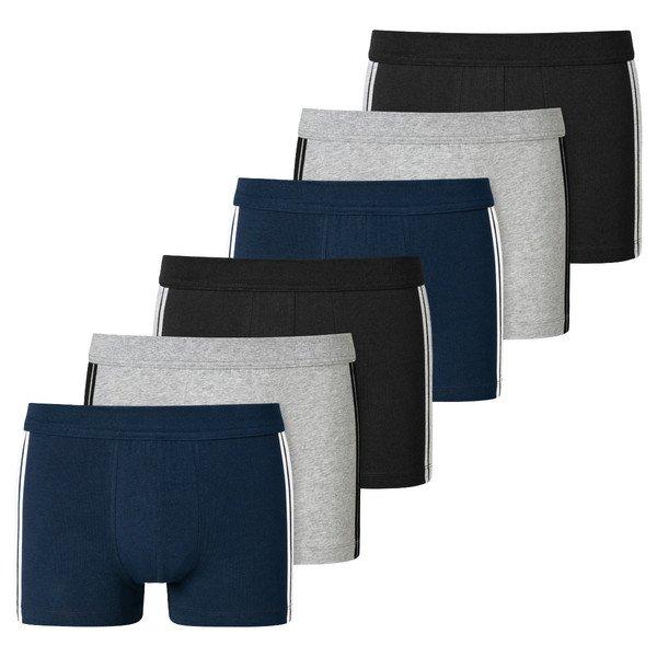 Schiesser 6er Pack - 95/5 Stretch - Organic Cotton - Shorts / Pants