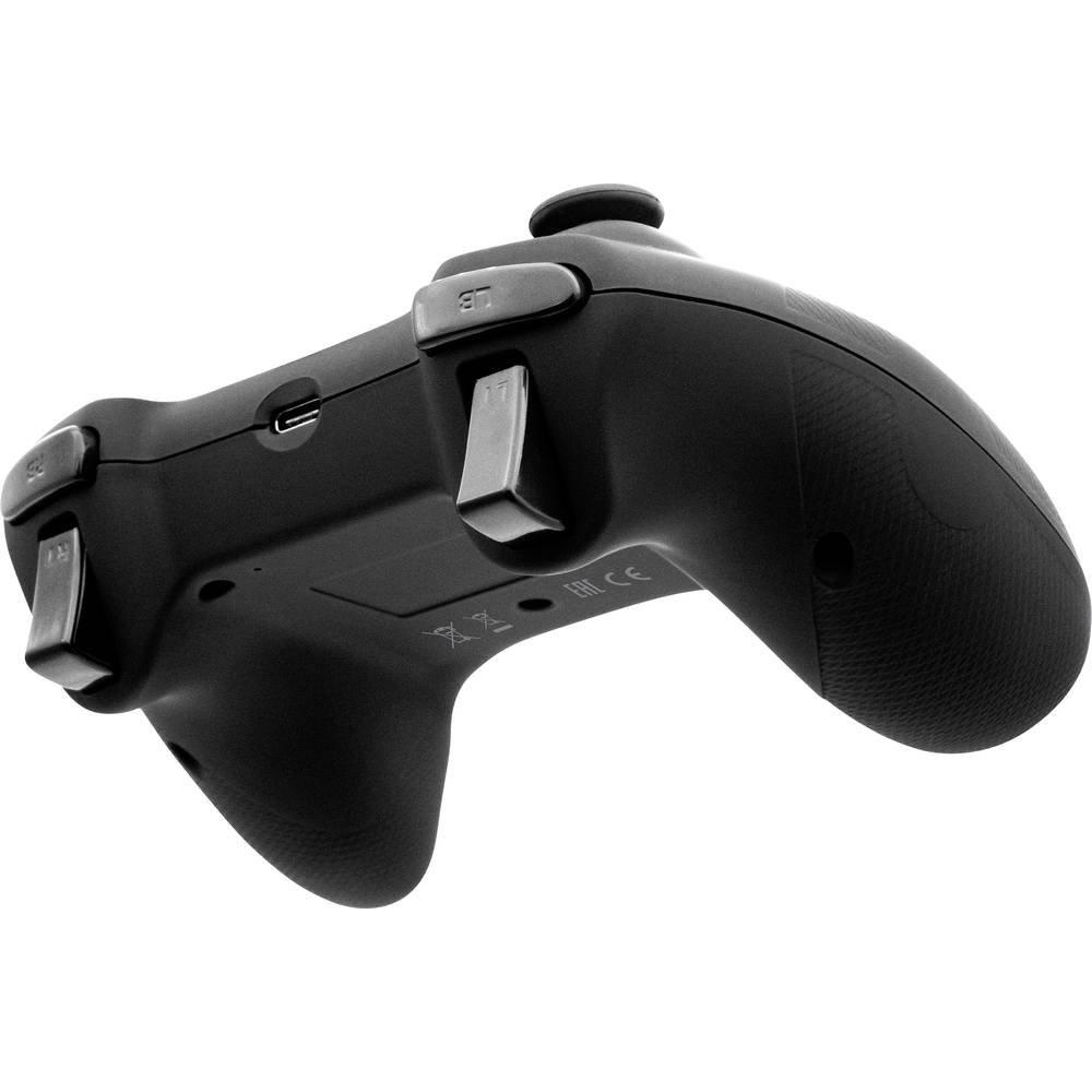 SPEEDLINK RAIT Gamepad - Wireless - for PC/PS3/Switch, rubber-black