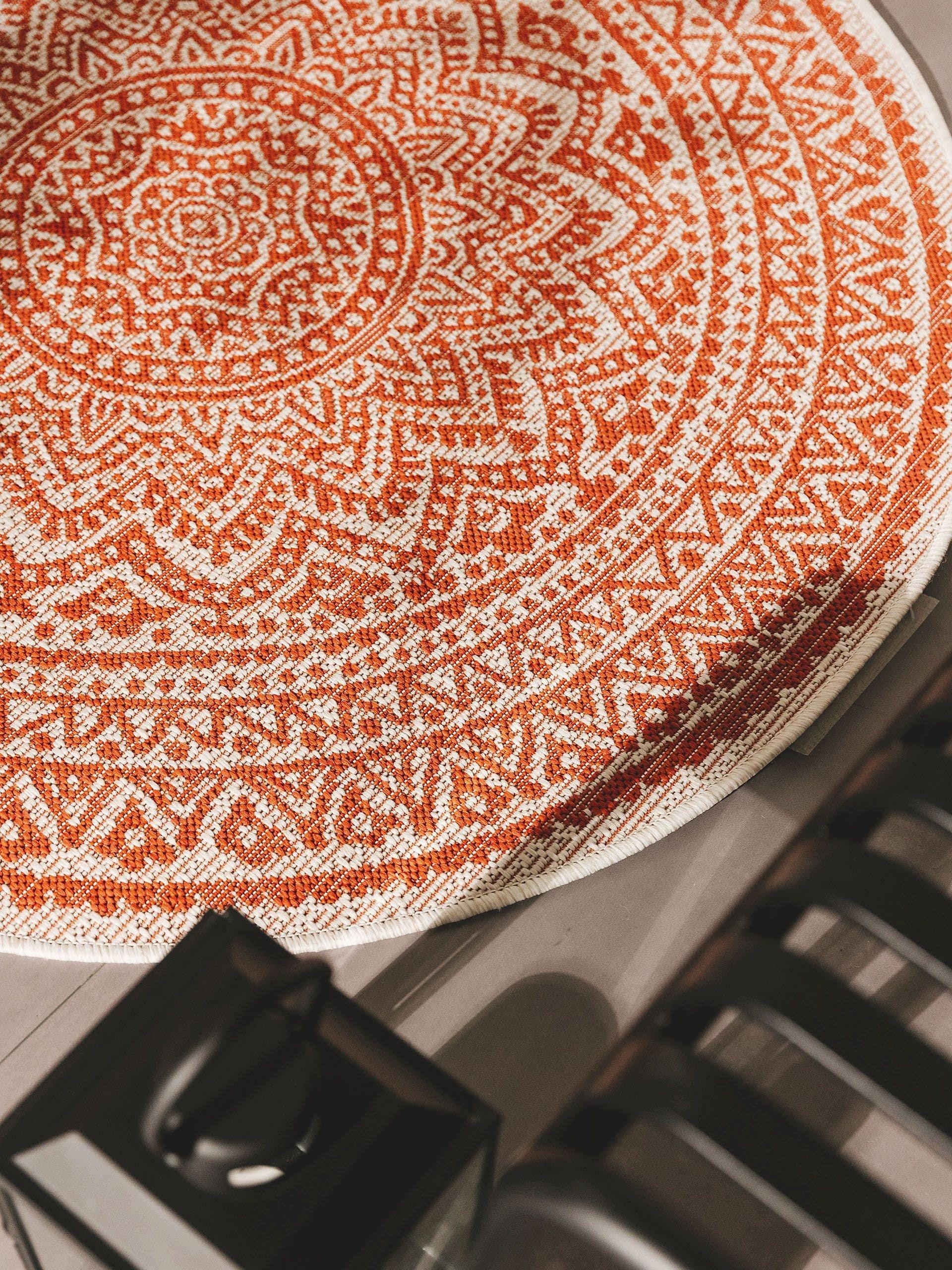 Benuta In- & Outdoor-Teppich Cleo Orange
