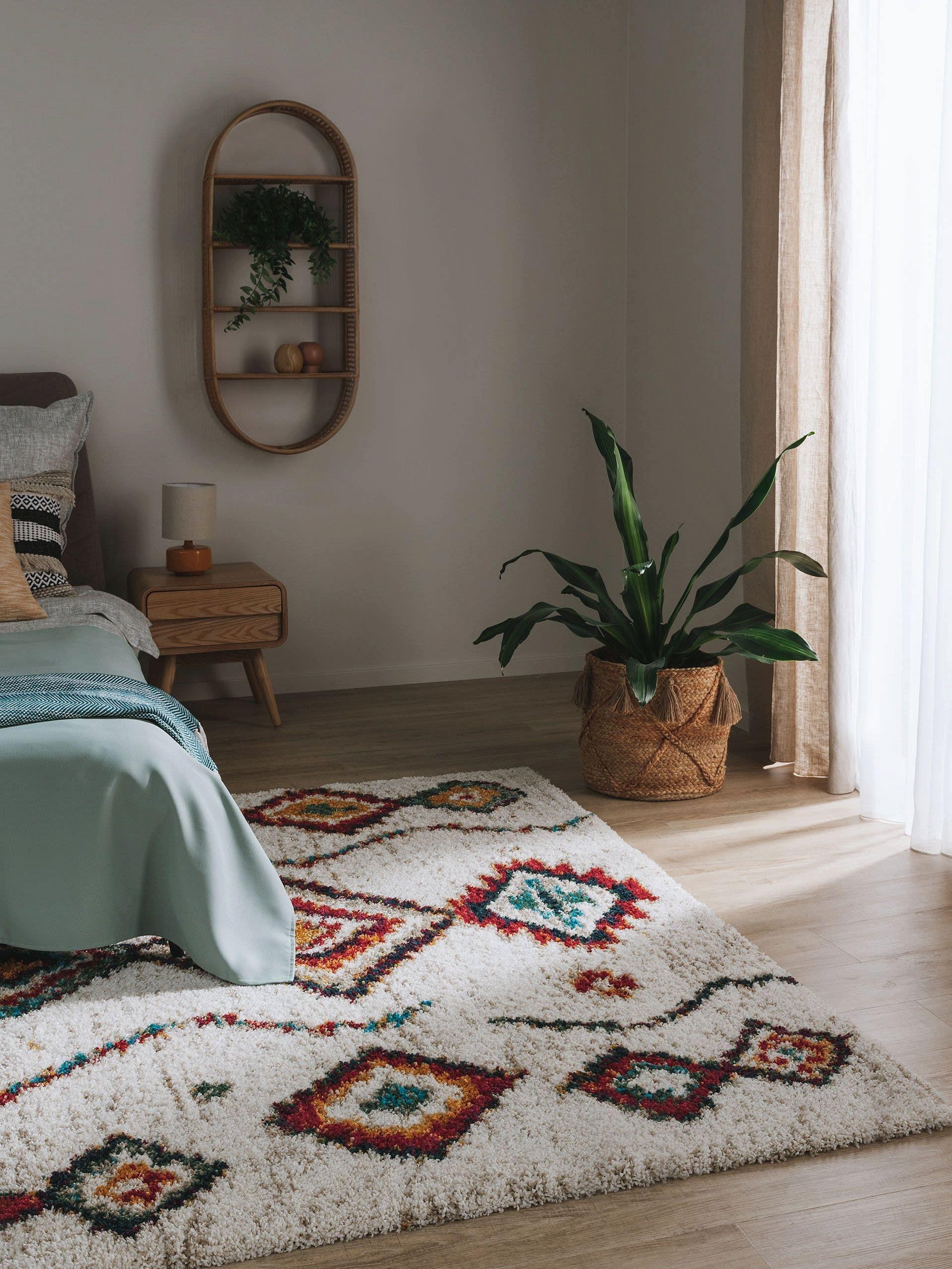 Benuta Hochflorteppich Gobi Beige