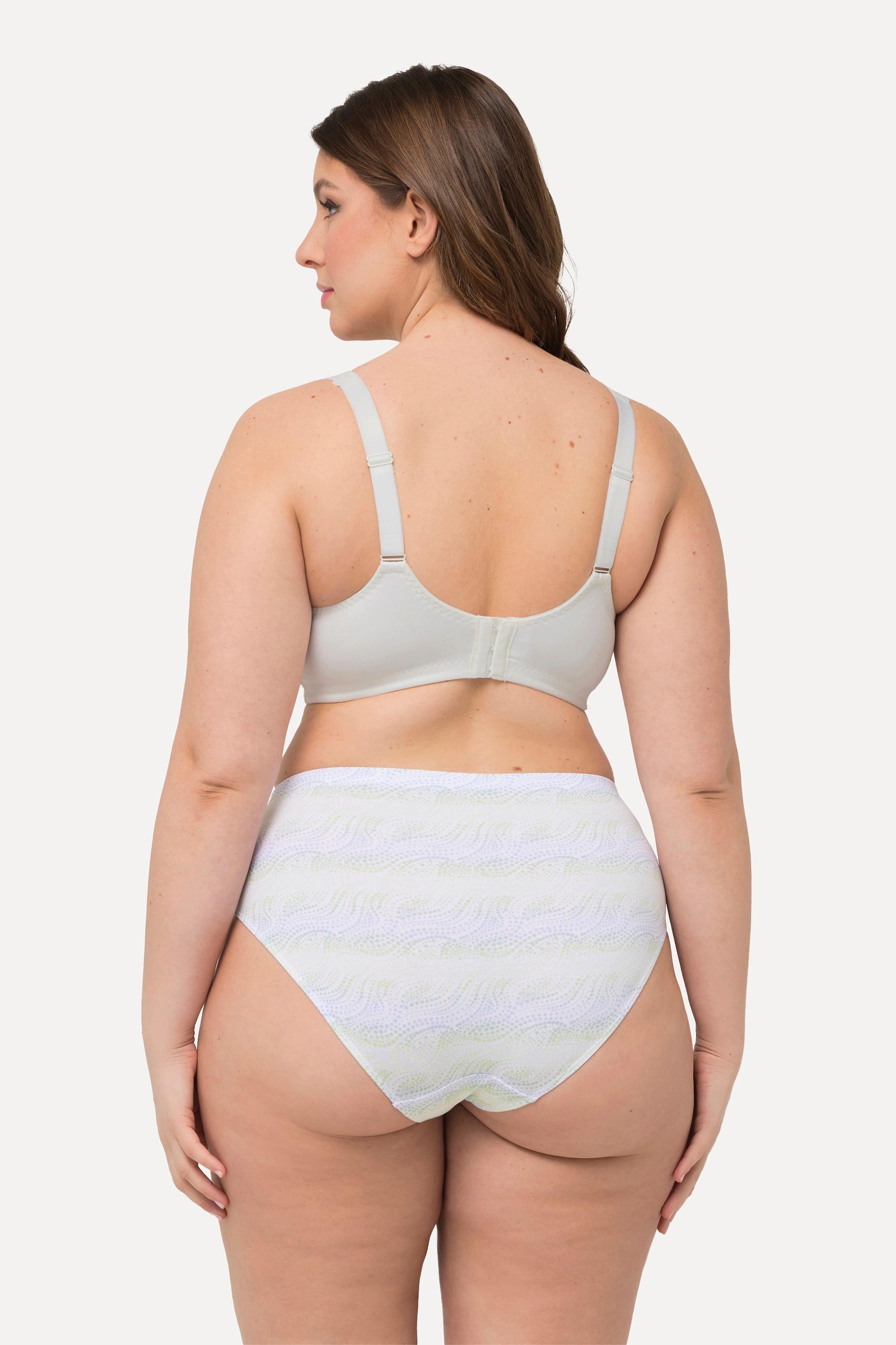 Ulla Popken Soft-BH, Spitzendetail, ohne Bügel, Cup C - E