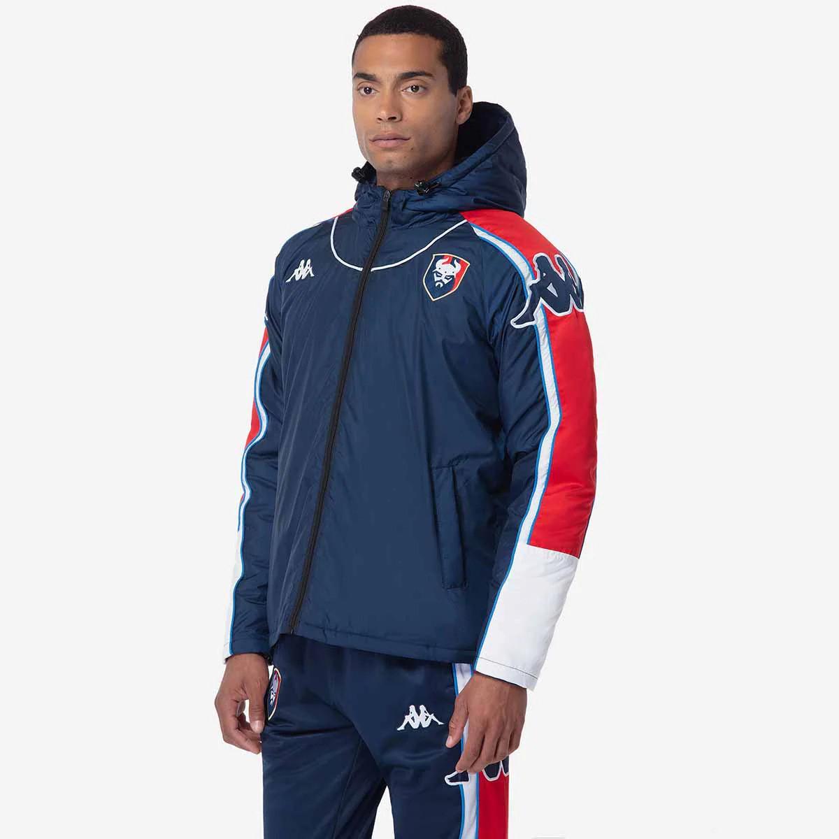 Kappa regenjacke für kinder sm caen revertis 2024/25
