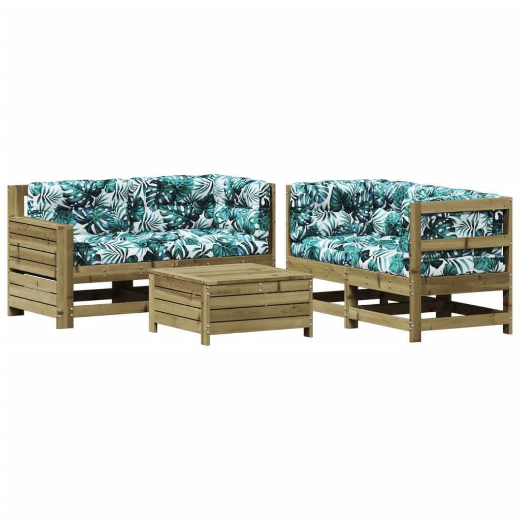 VidaXL Garten lounge set holz