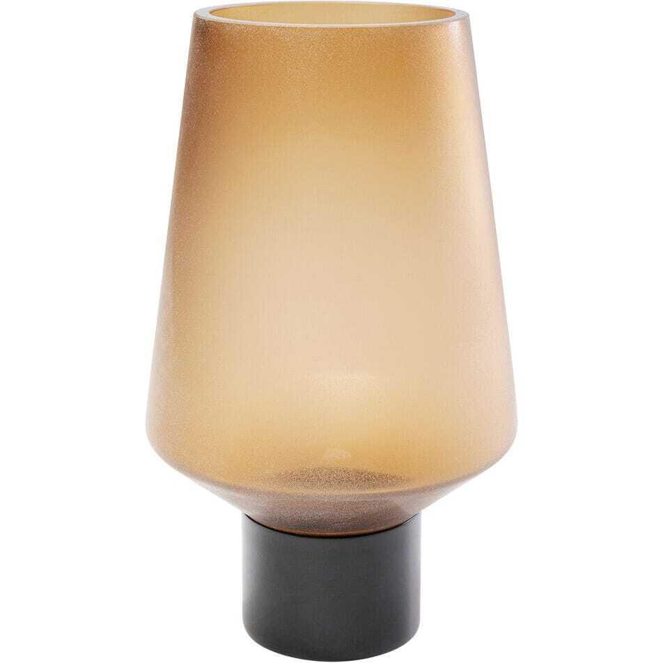 KARE Design Vase Noble Ring matt amber 26