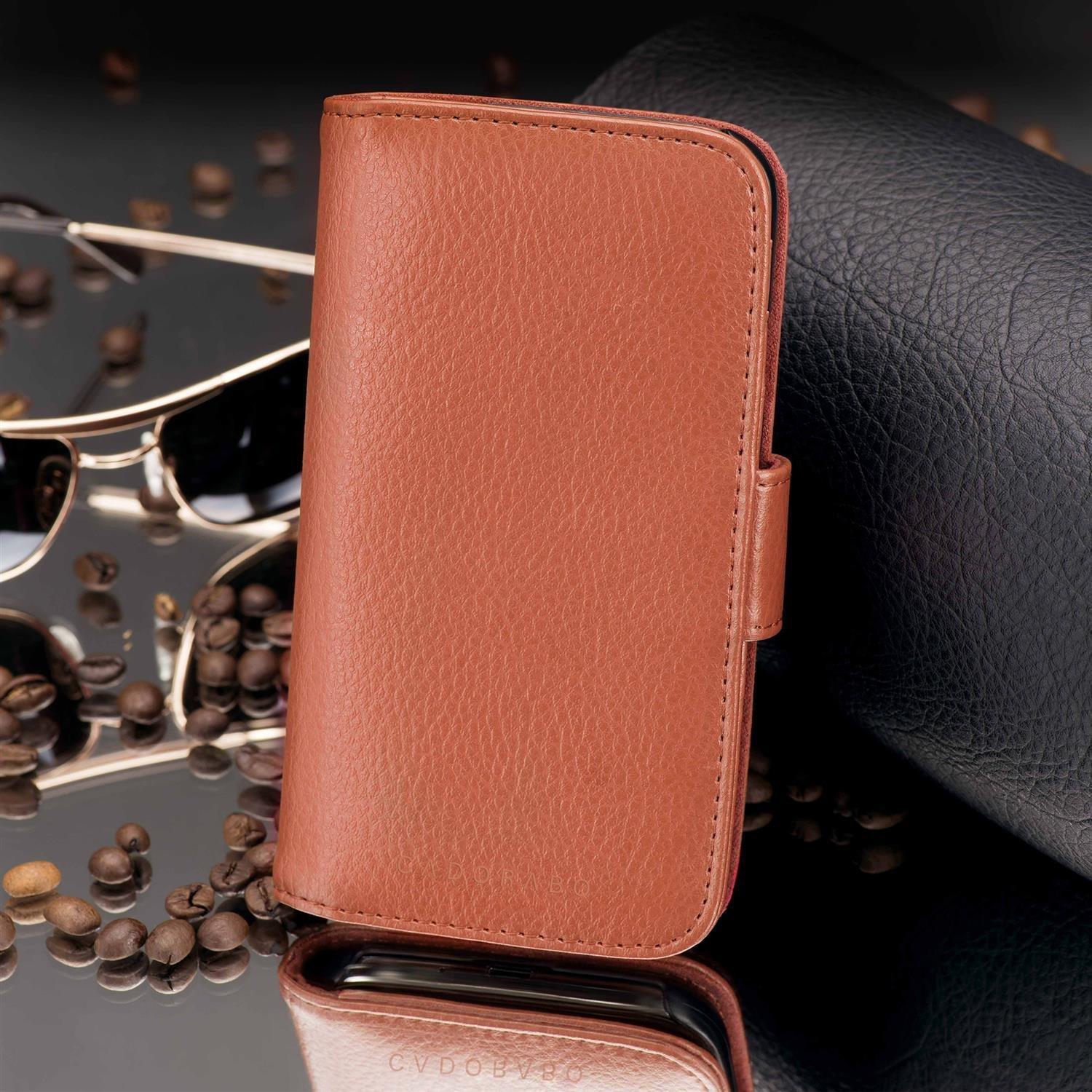 Cadorabo Hülle für Apple iPhone 13 PRO MAX Magnetverschluss, 3 Kartenfächern