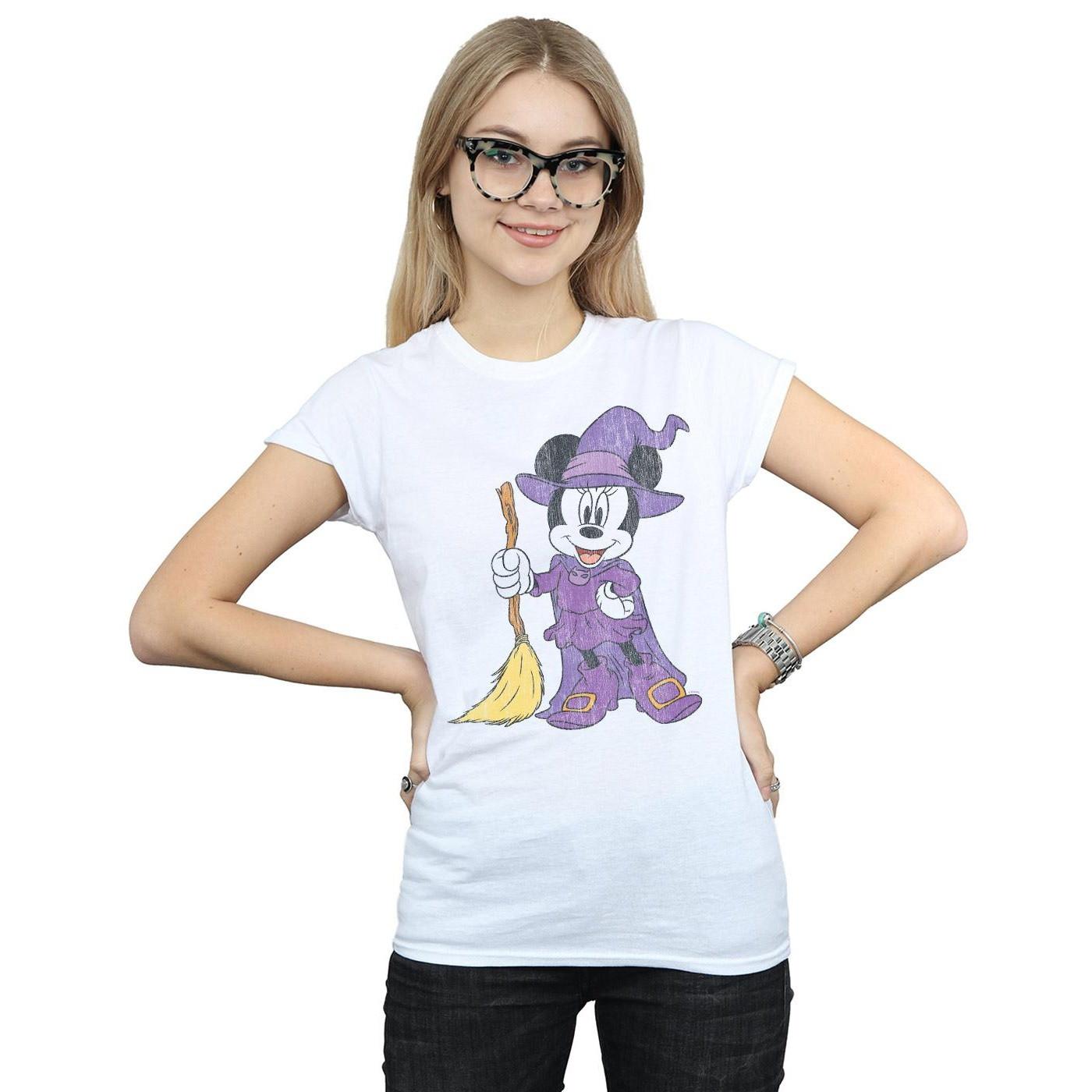 Disney Minnie Maus Hexen Print T-Shirt