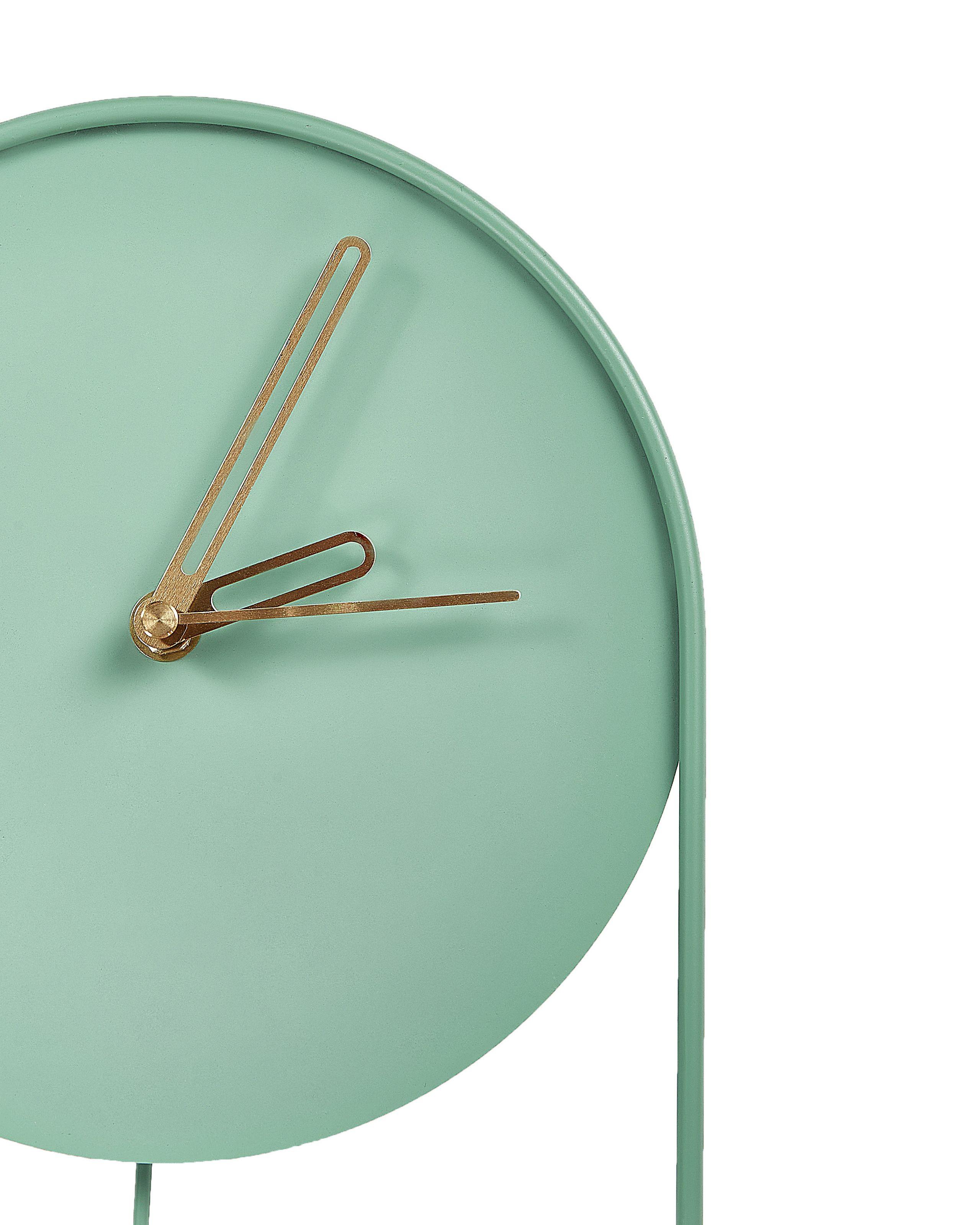 Beliani Wanduhr aus Stahl Modern SALVAN