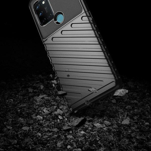 Avizar Thunder Series Hülle Realme 7i Schwarz