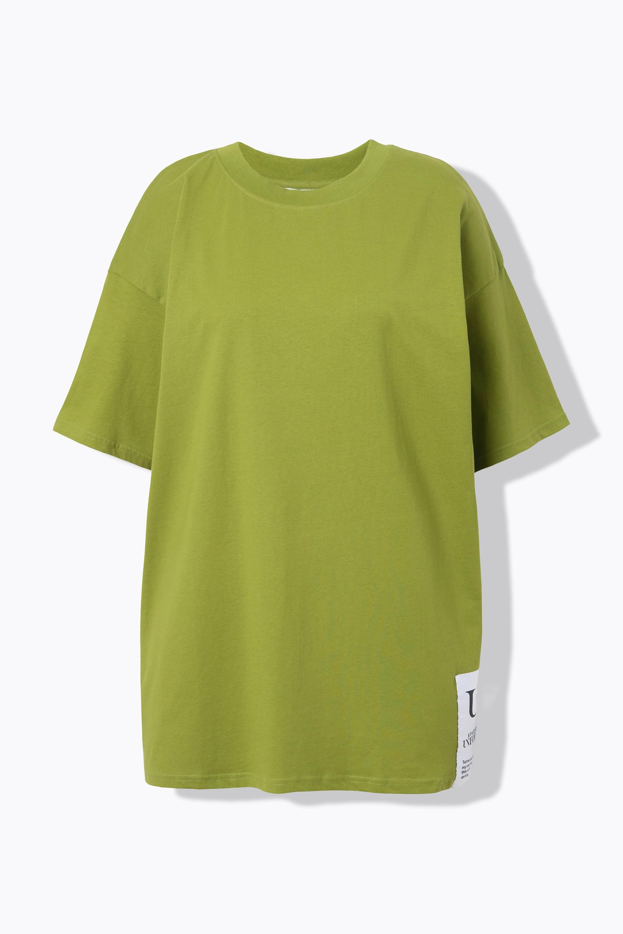 Studio Untold Oversized Halbarm T-Shirt mit Saumpatch