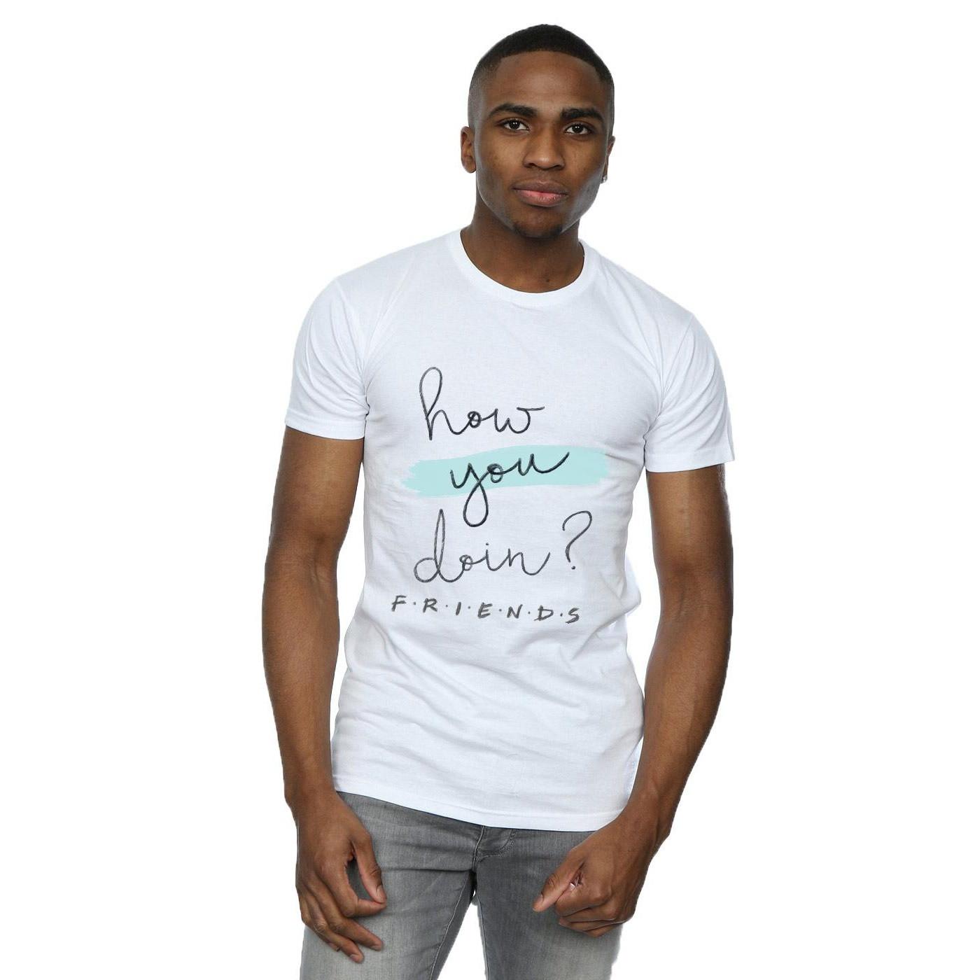 Friends How You Doin? Print T-Shirt