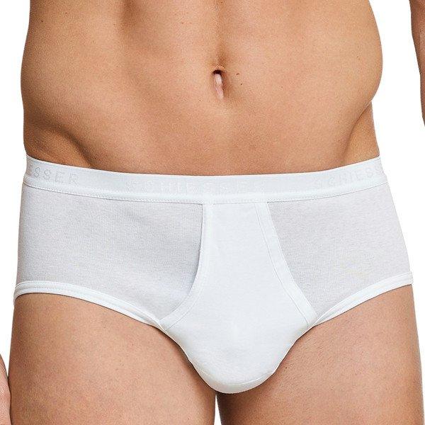 Schiesser 4er Pack Original Classics Feinripp - Sportslip mit Eingriff