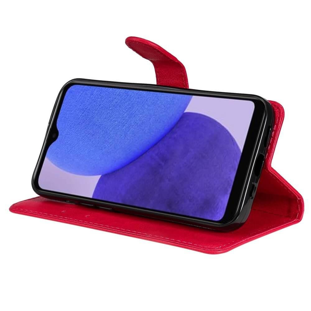 Cover-Discount Galaxy A23e - Leder Etui Hülle