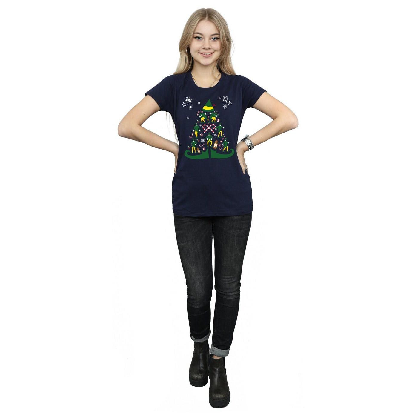 Elf Weihnachtsbaum T-Shirt
