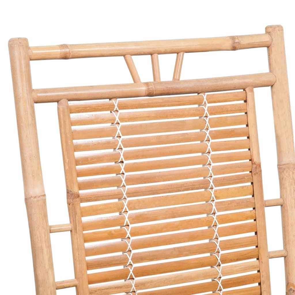 VidaXL Schaukelstuhl bambus