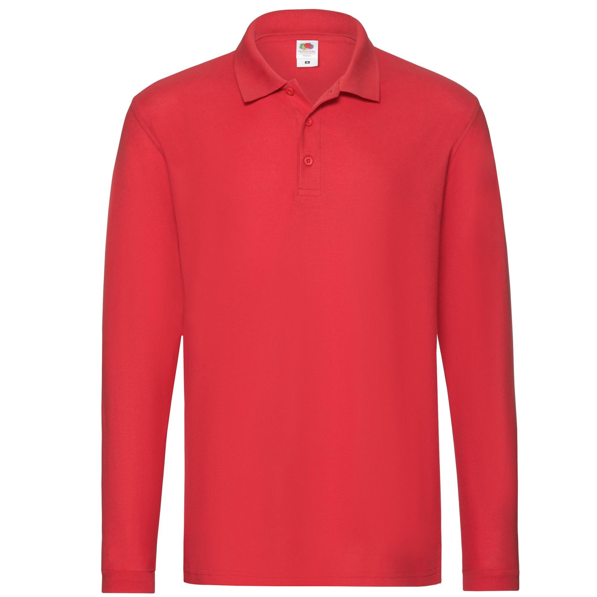 Fruit of the Loom Premium Langärmliges Poloshirt
