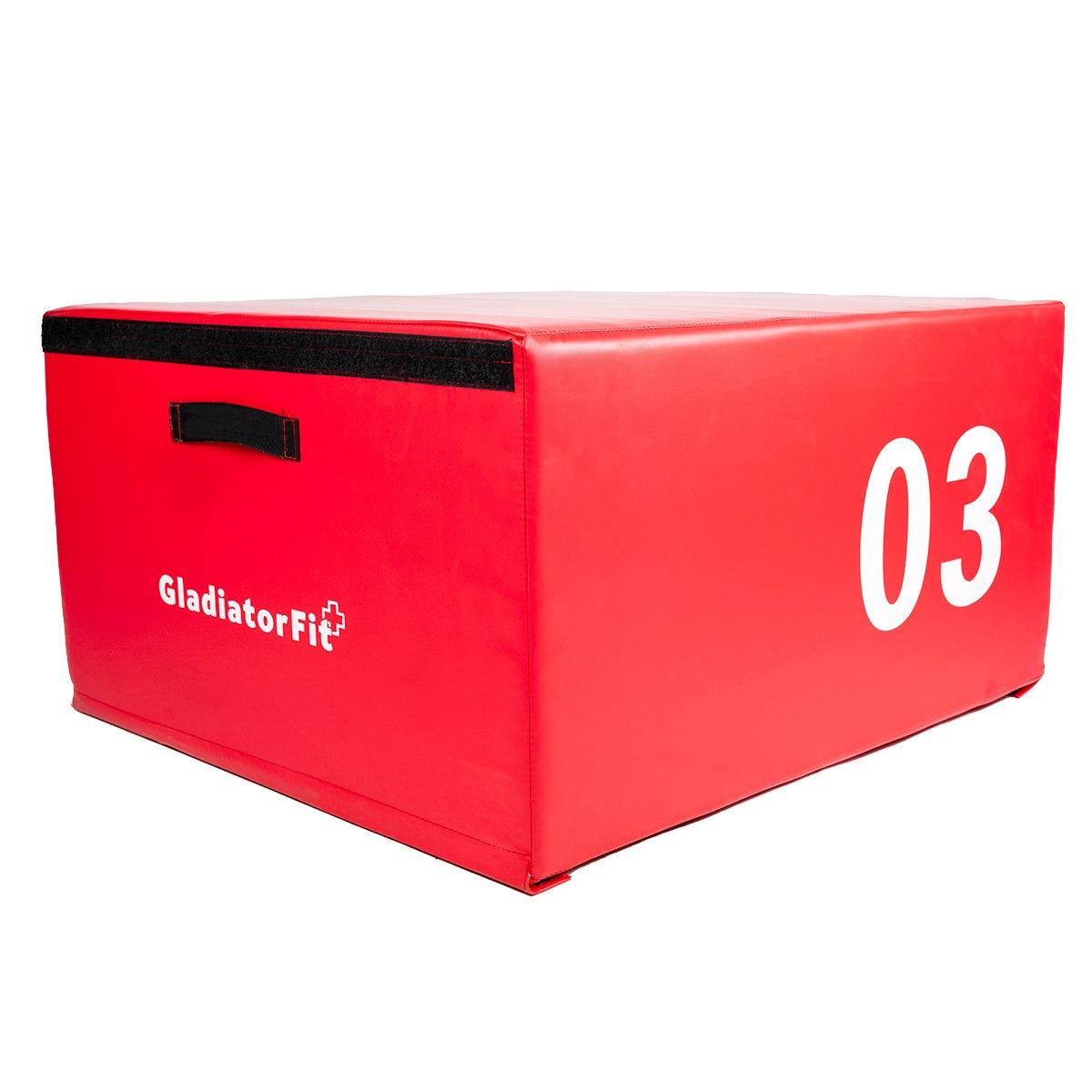 GladiatorFit Plyobox / stapelbare Schaumstoff-Sprungbox GladiatorFit