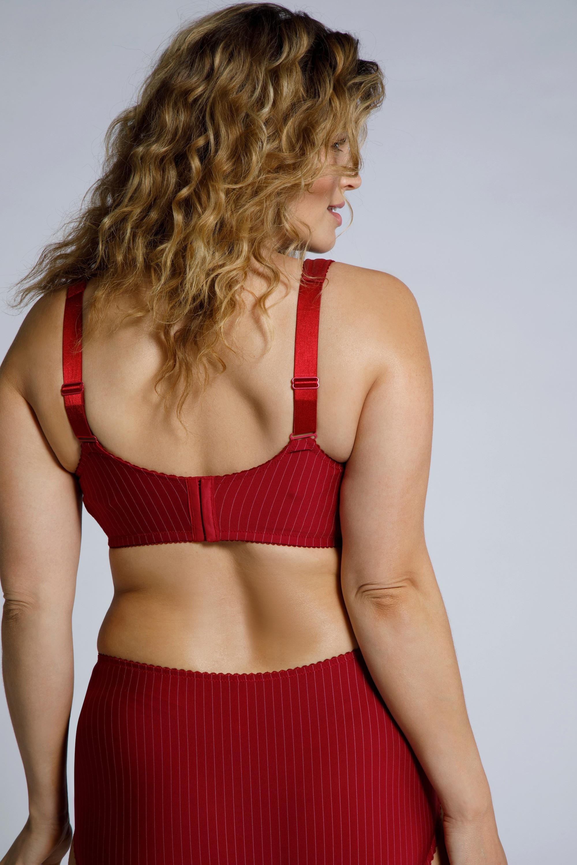 Ulla Popken Entlastungs-BH, ohne Bügel, Strassanhänger, Cup C - G