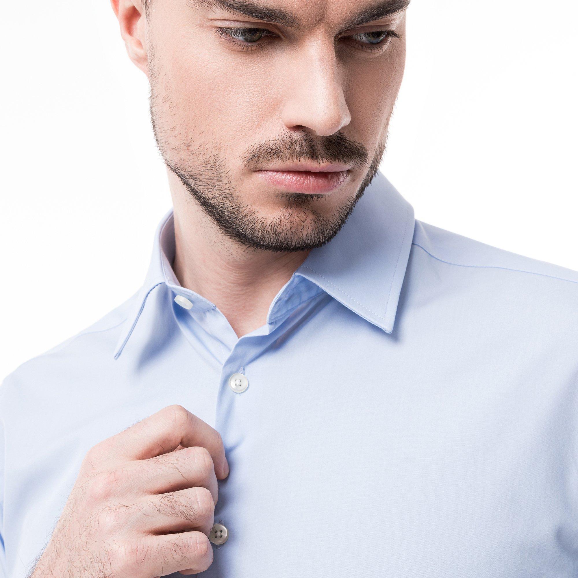 Manor Man Classic Fit Kurzarm Hemd
