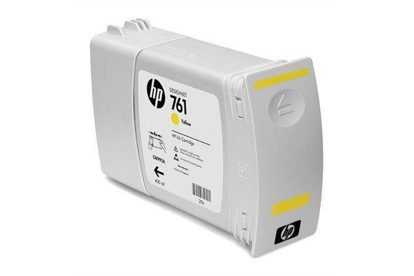 Hewlett-Packard HP Tintenpatrone 761 yellow CM992A DesignJet T7100 400ml
